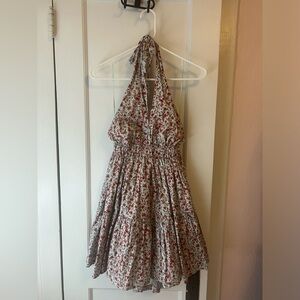 Halter Open Back Sundress